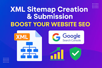 create and submit an SEO friendly XML sitemap for google indexing