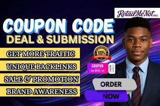 submit your coupon code to us, uk sites deal promo code to 150 relevant sites