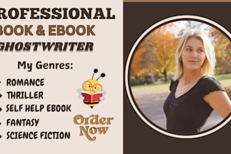 do fiction ghostwriter ebook writer romance ghostwriter fantasy, horror thriller