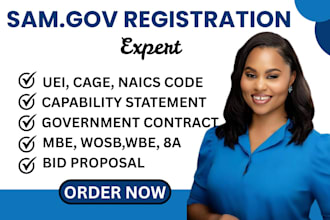 register you on sam gov get uei cage code naics code mbe wosb and 8a