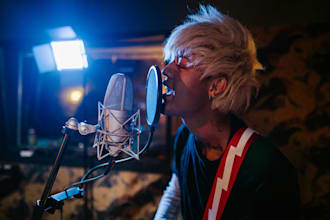 be your rock singer and songwriter in classic rock hard punk rock and indie rock