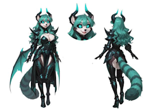 draw furry oc nsfw art fursona avatar anime character reference sheet anthro