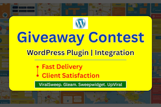 integrate viralsweep gleam sweepwidget rafflepress giveaway wordpress website