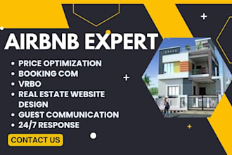 be your airbnb co host for guest communication, vrbo tripadvisor and booking com