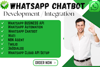setup whatsapp chatbot whatsapp api automation  fix workflow rasa wati 360dialog