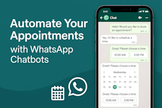 create a whatsapp chatbot to automate your appointment bookings