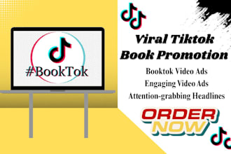 promote kindle book tiktok, boost amazon kdp ads sales, booktok tiktok marketing
