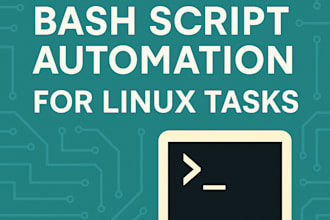 write a custom bash script to automate your linux tasks