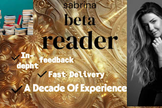 beta read your romance book and give you excellent feedback