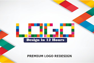 redesign edit or update your logo creatively