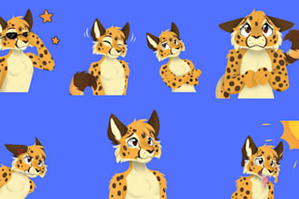 draw furry telegram stickers nsfw furry stickers fursona crypto animated sticker
