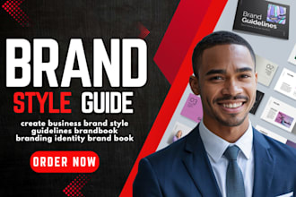 create business brand style guidelines brandbook branding identity brand book