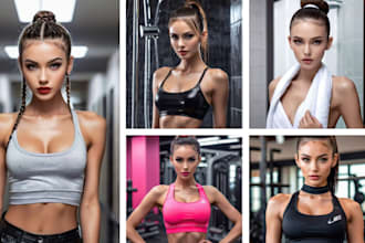 realistic ai influencer model for instagram, fanvue and onlyfans model