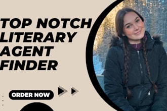 find active literary agent for your children book movie script screenplay novel