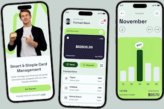 develop fintech app neobank crypto app wallet app payment app nfc app loan app