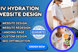 do iv hydration website therapy website medical website clone concierge website