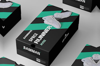 do amazon box design, mailer box, candle label, product box packaging design