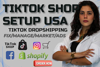 fix tiktok shop setup USA tiktok shop manage tiktok shop product listing non USA