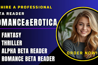 alpha or beta read your book custom story novel dark paranormal romance spicy