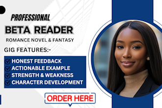 beta read and critique romance novel as beta reader fantasy romance beta reader