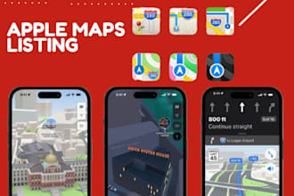 create apple business connect and setup verified apple map listing, bing maps