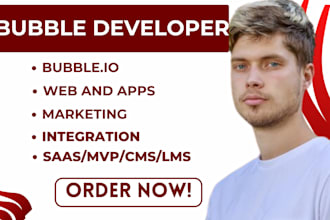 deliver bubble website app bubble markertplace integration flutterflow saas mvp