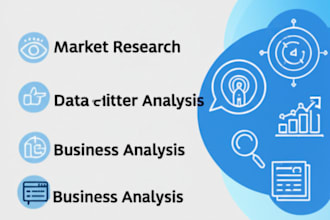 do market research, competitor analysis, and data entry