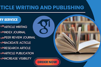 write and publish your research articles in a peer reviewed indexed journal