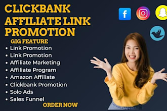 referral link promotion, affiliate link promotion, clickbank affiliate marketing
