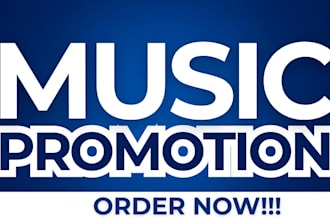 promote your music on spotify, soundcloud, and apple music