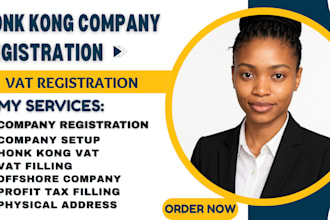 handle hong kong, UK, and US business registration and tax compliance