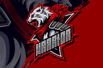 make a creative sports logo design