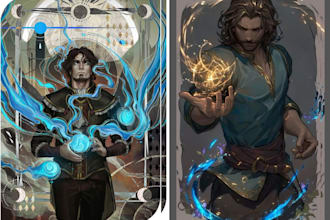 do 2d playing card game development trading tarot living tcg unity 2d card game