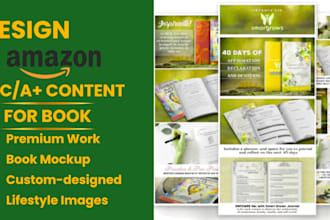 do amazon kdp a plus content design for your KDP book and amazon ebc design