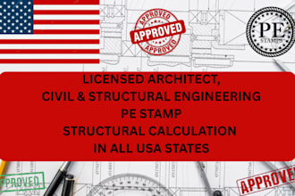 licensed architect, structural engineering pe stamp in north dakota new mexico