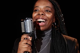 be your female music producer for jingle intro, outro podcast, dj drops
