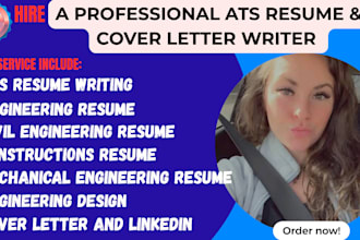 write resume, CV for civil construction project managers, IT mechanical engineer