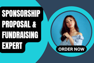 design sponsorship proposal fundraising letter grant bid proposal crowdfunding