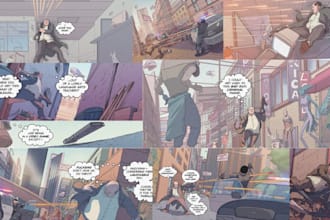 draw manga comic nsfw manga page manga panel comic book page as comic artist