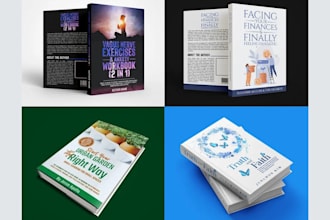 do book cover design, ebook cover, paperback book cover, printable book cover