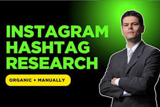 grow your instagram with manual hashtag research and niche strategy