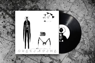 design album, single, mixtape, or playlist cover art