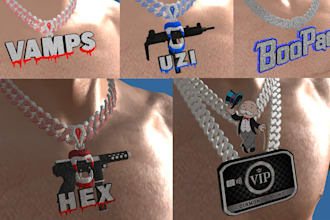 create fully iced, optimise and game ready fivem chain
