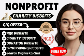 do nonprofit 501c3 website, crowdfunding ngo, charity website