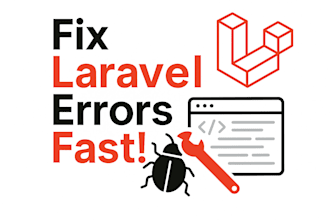 fix bugs and errors in your laravel website or web application