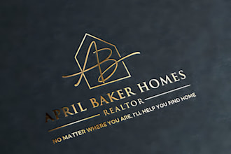 do luxury real estate, realtor, property management logo and any graphic design