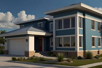 draw architectural floor plan, florida stamp, city permit, site plan, house plan