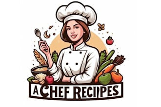 design high quality chef mascot logo with unlimited revision