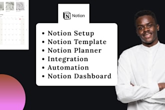 build notion template notion workspace, asana, clickup, notion setup integration