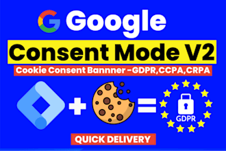 add a modern cookie consent banner with full gdpr compliance for your website